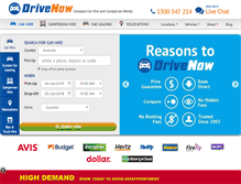 Tablet Screenshot of drivenow.com.au